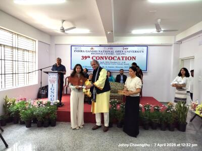IGNOU-in convocation an hmang
