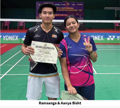 Mizoram record siamtu Ramsanga a thleng sang