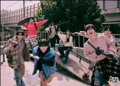 JYP boy group  thar KickFlip in debut album ti chhuak
