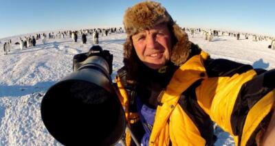 Wildlife cameraman Doug Allan a thi
