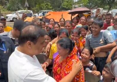Assam : CM-in relief camp tlawh