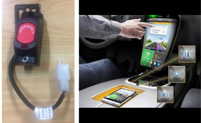 VLT device & emergency button