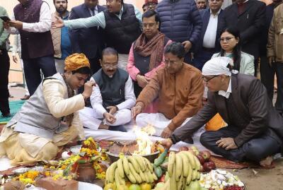 Tripura: CM-in Tripura Bhavan Extension Project lungphum phum