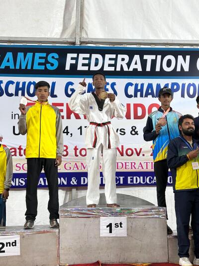 National school games-ah gold medal la