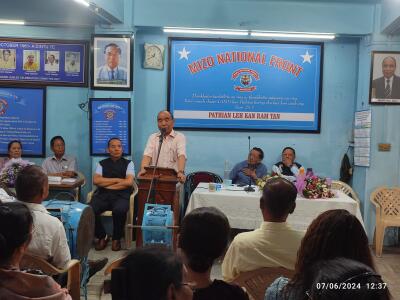 Pathianin min thukru - Zoramthanga