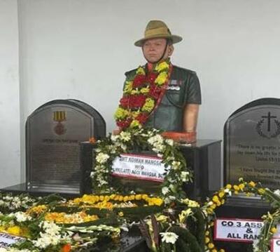 Arunachal Pradesh :  Governor-in War Memorial hawng