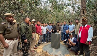 Arunachal Pradesh leh Assam inkarah border pillar dah