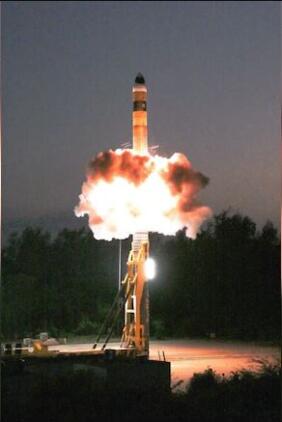 'Agni-P' missile hlawhtling takin enchhin