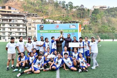 Women's League-ah James & Juda's Mem FC an champion