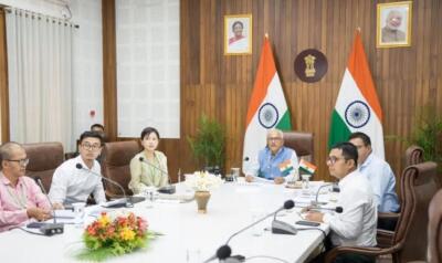 Manipur : Governor-in ambulance hlan