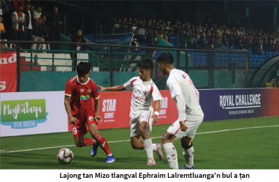 Lajong-in AFC beiseina titawp, Chanmari an tling