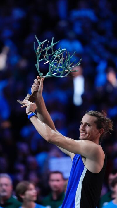 Paris Masters champion Alexander Zverev