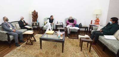 Sarma leh Sangma-ten Amit Shah an hmu