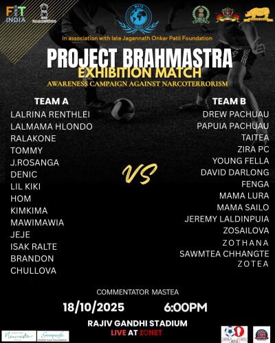 Zaninah 'Project Brahmastra' football exhibition match