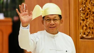 India-in Myanmar President mikhual dawn; NUG-in 'tualthattu' tiin sawisel