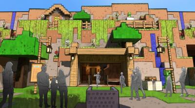 'Minecraft' Theme Park siam dawn