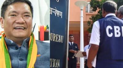 Arunachal : CBI-in CM kaihhnawih contract chungchangah official-te hmu dawn