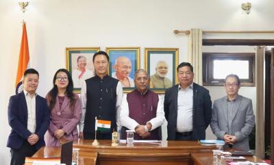 Nagaland : Governor leh PHED official-ten meeting nei
