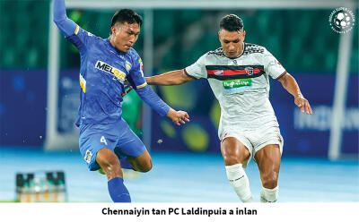 NorthEast-in ISL playoff khel dawn