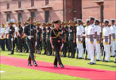 India Chief of Defence Staff thar Gen. NS Raja Subramani