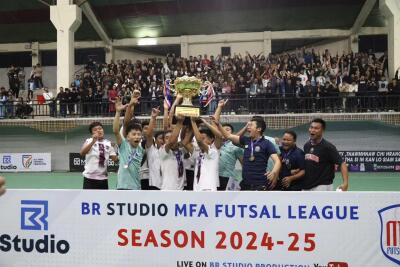 BR Studio MFA Futsal League-ah Tlangnuam FC an champion