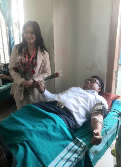 Ṭhalaite'n 'V-Day Blood Donation' an hlut