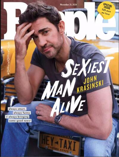 2024 Sexiest Man  Alive-ah John Krasinski