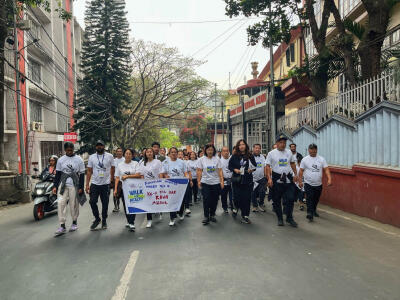 Aizawlah Walk for Health Walkathon