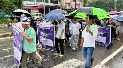 Arunachal Pradesh : AAPSU-in rally buatsaih