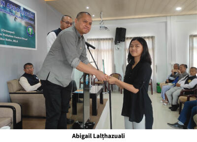 MBA Player of the Season-ah Saitluangpuia & Abigail