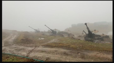 AP-a LAC-ah Indian Army-in Bofors guns dah