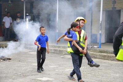 Saitualah Air Raid Mock Drill buatsaih