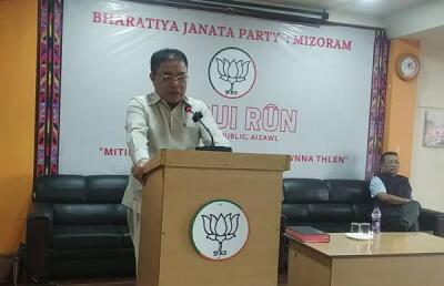 BJP aṭang lo chuan hmasawnna a awm thei lo tih a chiang - BJP MLA