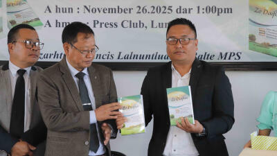 Lehkhabu bawm : TC Jonunsanga lehkhabu "Zo Daifim"  tlangzarh