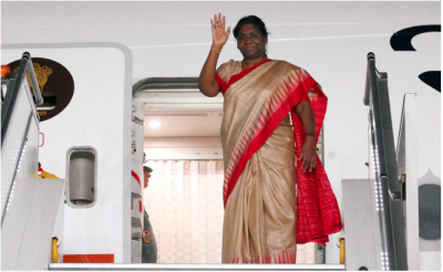 President Murmu ni 3 chhung cham turin Suriname-ah a zin