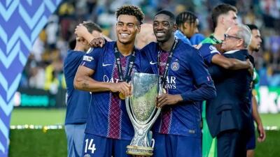 PSG forward Dembele leh Doue te inhliam