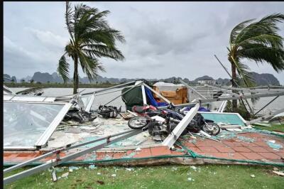 Super Typhoon Yagi-in Vietnam-ah chhiatna nasa tak thlen