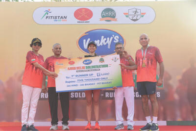 AHRR Delhi Soldierathon Mizoram Larsapin a vailiam