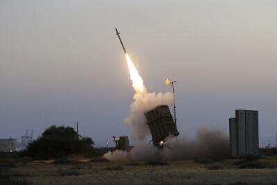 Romania-in Israel Iron Dome  a lei dawn