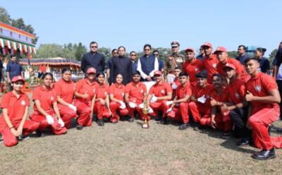 Tripura :  Mipui 1% Civil Defence Volunteer training pe dawn