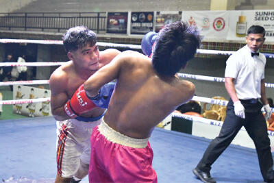 Mizba Mega Boxing quarterfinal : A thiam pariat china tel pha vek an ni tawh