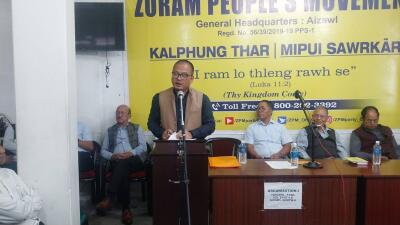 2024-2025 chhungin MYC kaltlangin Mizo ṭhalai 170-in hna an hmuh tawh