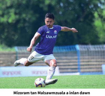 Mizoramin Santosh Trophy squad puang