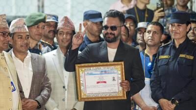 Nepal prime minister thar tur Balendra Shah