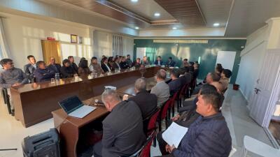 Chief Secretary-in Champhai a tlawh; Sorkar hotute leh raltlan hruaitute a kâwm