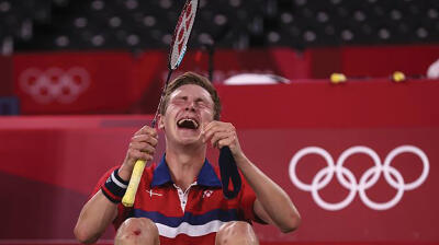 Olympic champion Viktor Axelsen