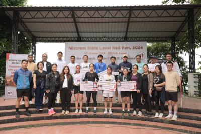Mizoram State Level Red Run 2024 a hlawhtling