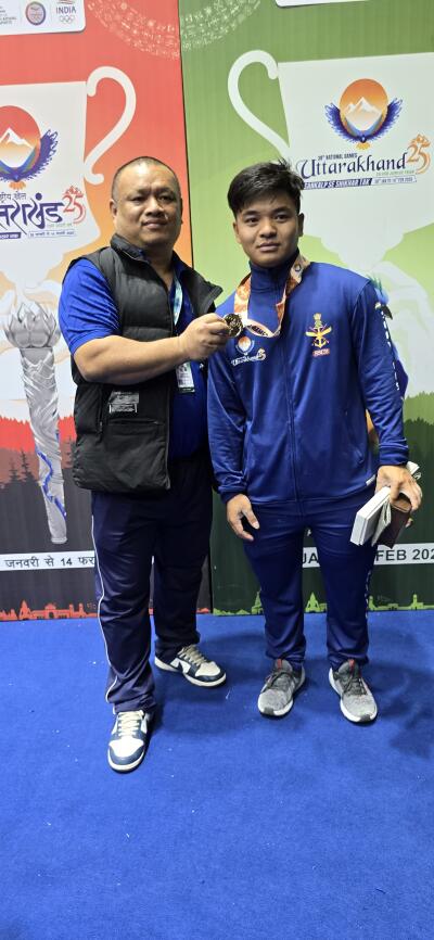 Lalhunthara'n bronze medal a la