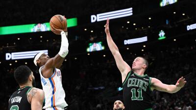 Celtics hnehtu Thunder