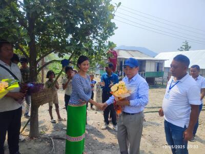 Zoramthanga'n ramria Zorinpui leh Myanmar ram chhung a tlawh